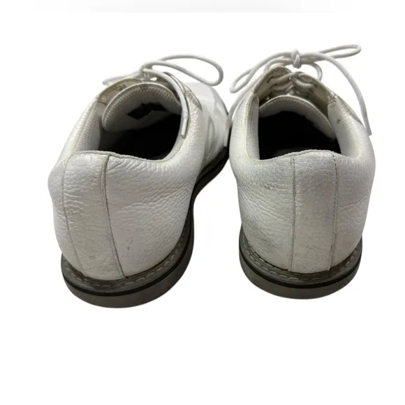G/Fore by Peter Millar Pintuck Gallivanter Pebbled Leather Golf Shoes Mens 12