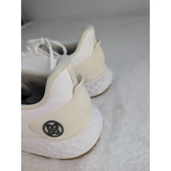 G/Fore MG4  Golf Shoes Mens sz 8.5 Snow White NO INSERTS