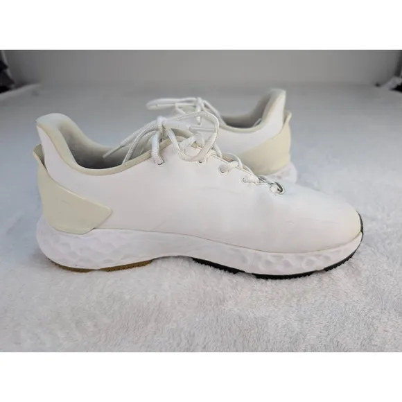 G/Fore MG4  Golf Shoes Mens sz 8.5 Snow White NO INSERTS
