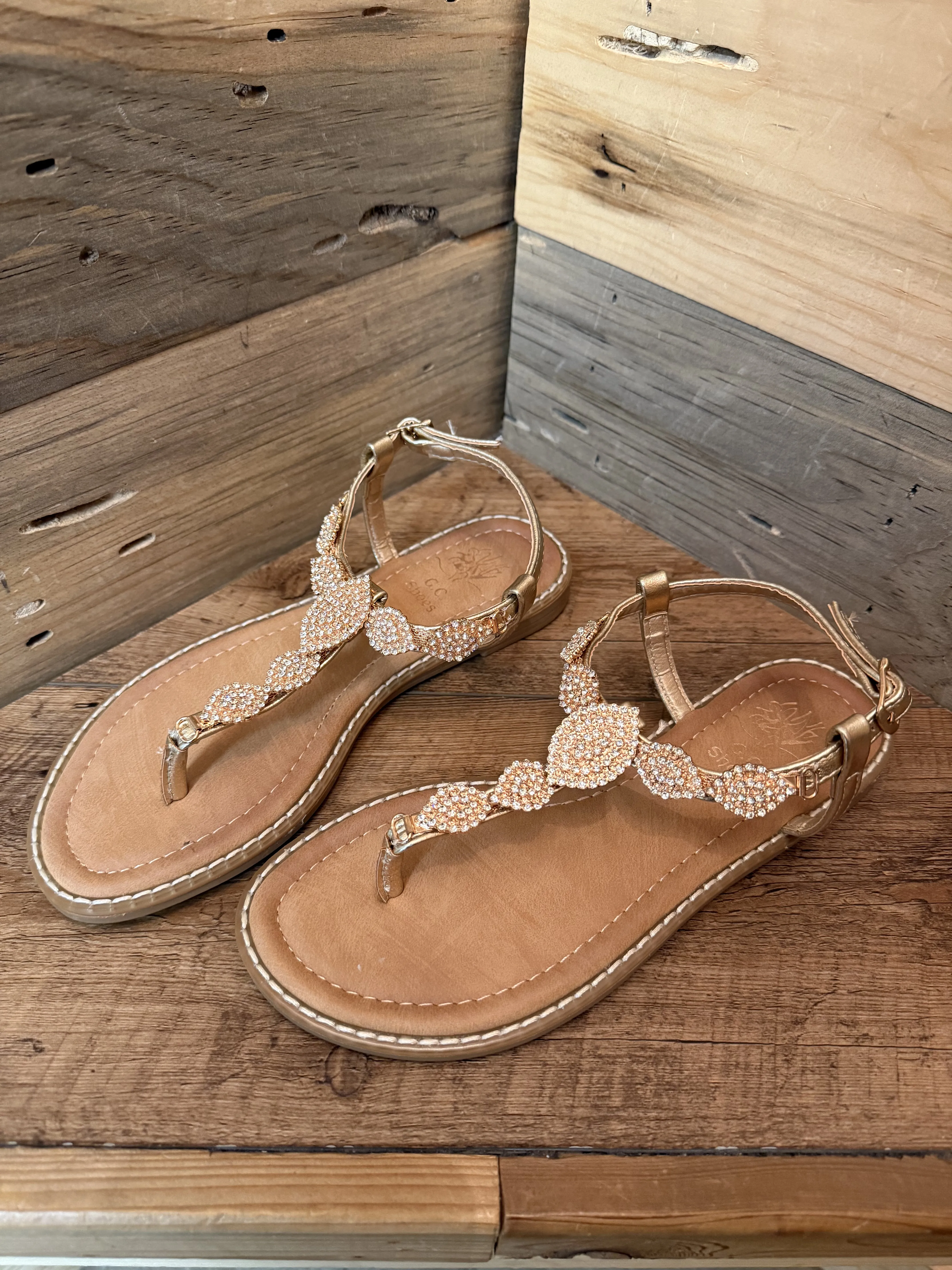 Gleam and Glam Sandals