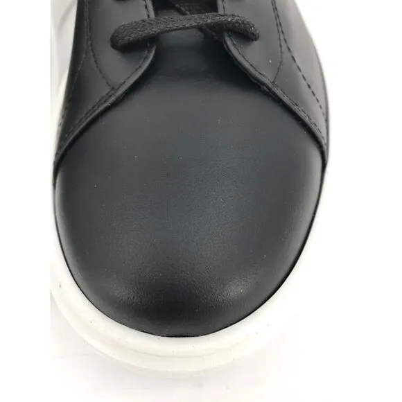 GoodMan Brand Sneakers Mens Size 11.5 Legend London Black Vachetta Edge Italy