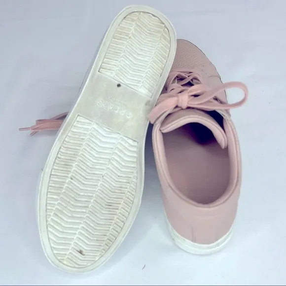 Greats Brooklyn Royale Blush Leather Shoes Size 7.5