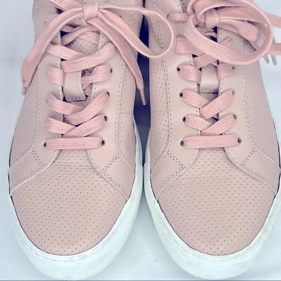 Greats Brooklyn Royale Blush Leather Shoes Size 7.5