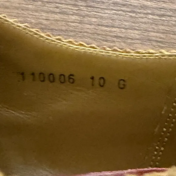 Grenson Archie Gibson Brogue Tan Shoe. Men’s Size 10 C.