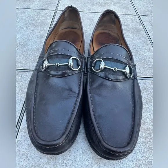 Gucci men’s leather shoes