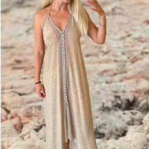 Hanamer ASHA DRESS CREAM DATURA, S