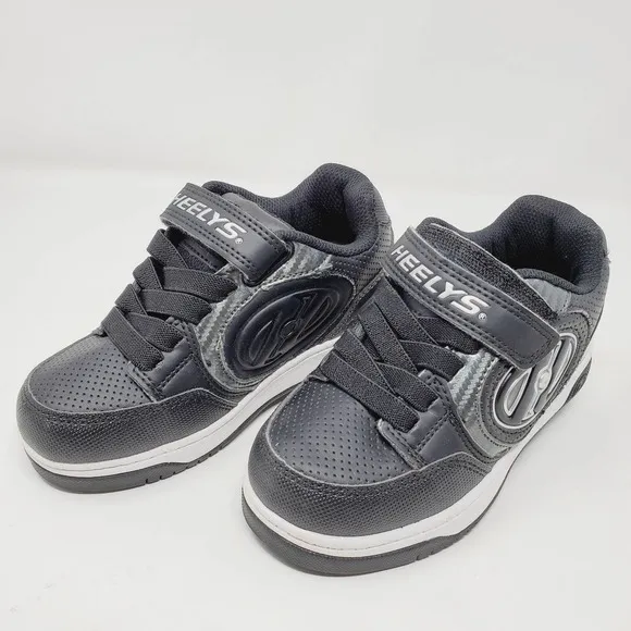 Heely's Propel Skates With Wheels Light Up Boy Lace Sneakers Shoes