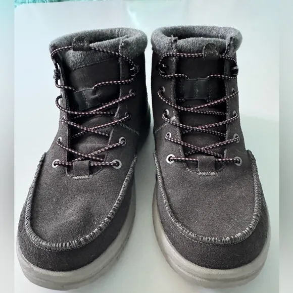 Hey Dude Bradley Eco Boots in Charcoal