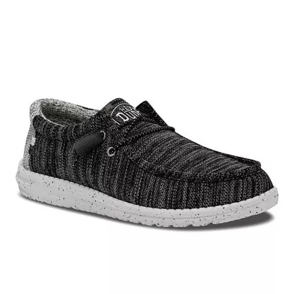 Hey Dude Men's Wally Stretch Slip-On Casual Moccasin Sneakers from Finish Line