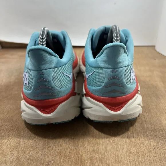 Hoka One One Clifton 8 Women Size 10 Light Blue Running Shoes