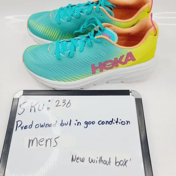 Hoka One One Men's Ceramic Evening Primrose Rincon 3 1119395 Running Sho…