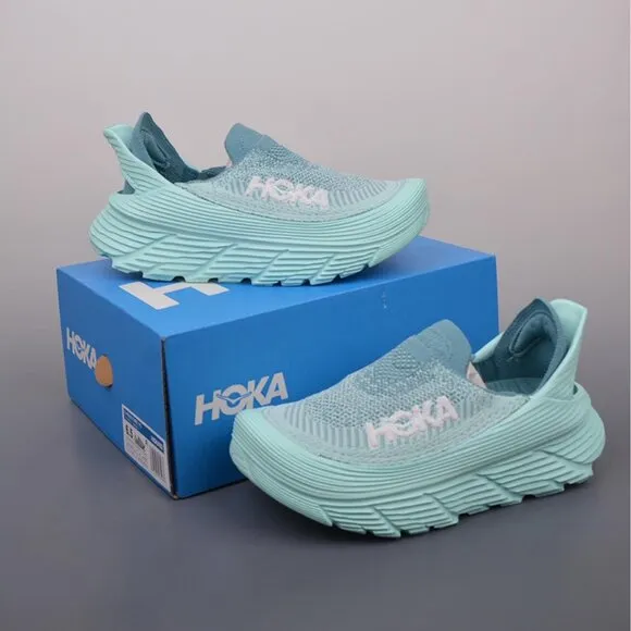 Hoka One One Restore Tc Hiking Shoes Blue
