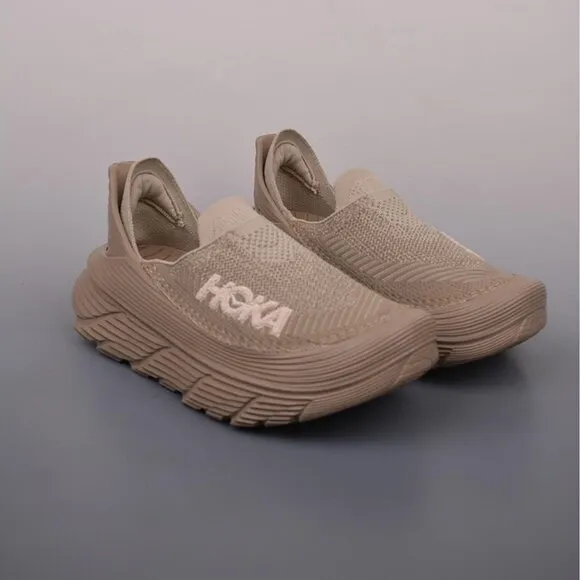 Hoka One One Restore Tc Hiking Shoes Brown