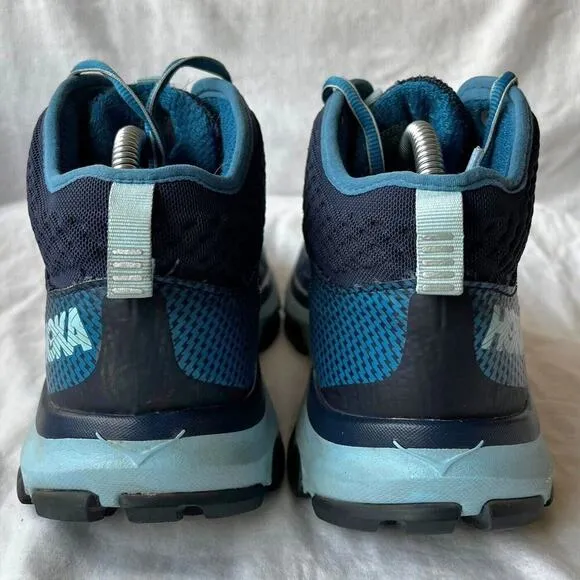 Hoka One One Toa GTX 1112033 BIAQ Women’s Gore-Tex Hiking Boots Blue Size 9