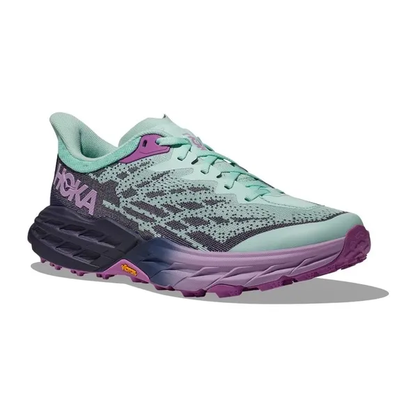 Hoka One Speedgoat 5 Vibram Sole Athletic Running Hiking Shoes Size 8B Women’s