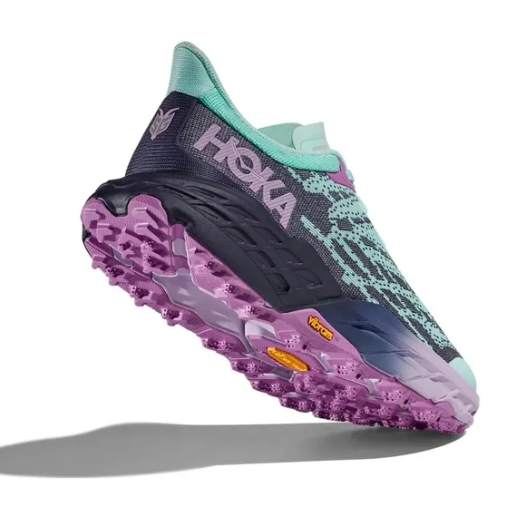 Hoka One Speedgoat 5 Vibram Sole Athletic Running Hiking Shoes Size 8B Women’s