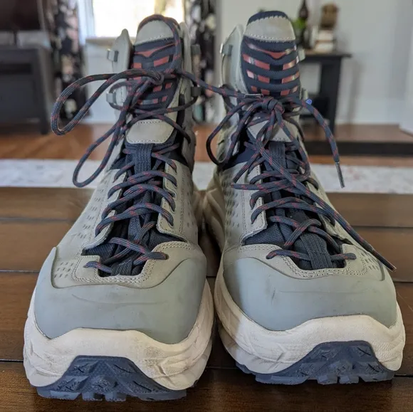 Hoka Vibram Tor Ultra High Limestone/Shifting Sand Hiking Boots Size 15