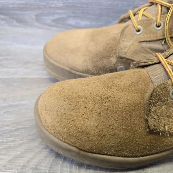 Hot Weather Army Combat Boots Mens‎ 4.5R Coyote Brown SPE1C1-17-D-1004 Military
