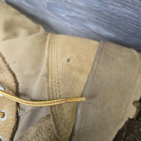Hot Weather Army Combat Boots Mens‎ 4.5R Coyote Brown SPE1C1-17-D-1004 Military