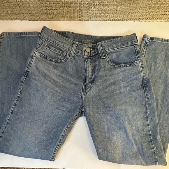 🌟HP🌟Levi’s 502 Taper Light Wash Denim Stretch Jeans 29 x 30