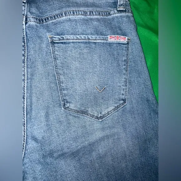 Hudson NOA Cropped Women's Light Blue Jeans size 27