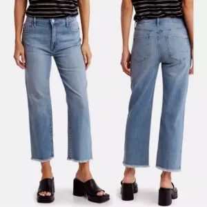 Hudson NOA Cropped Women's Light Blue Jeans size 27