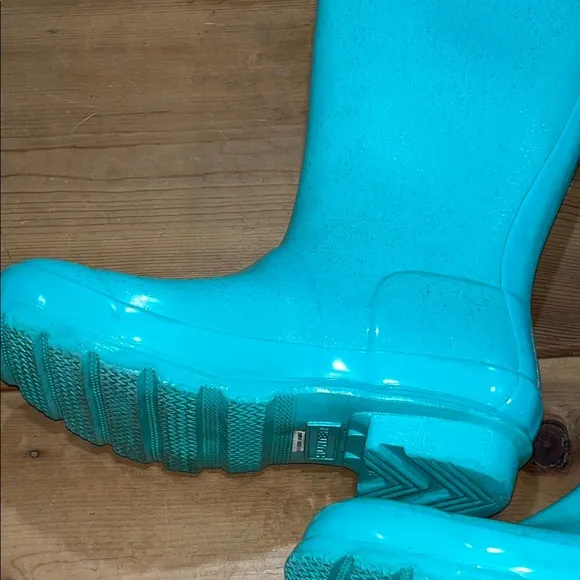Hunter Aqua Tall Rain Boots