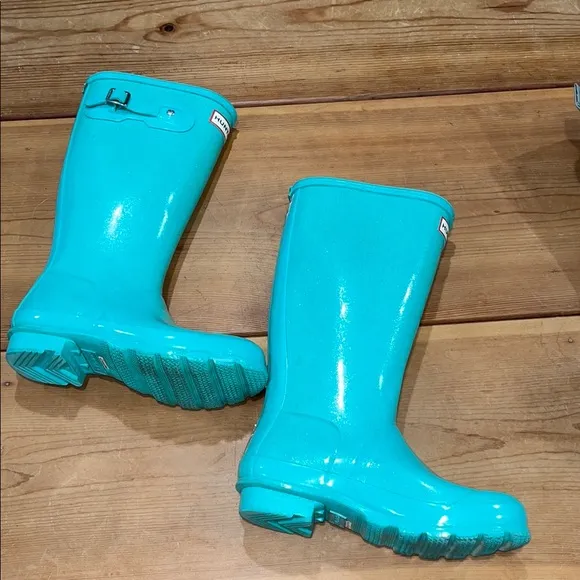 Hunter Aqua Tall Rain Boots