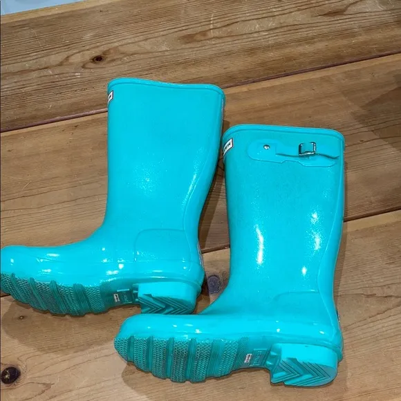 Hunter Aqua Tall Rain Boots