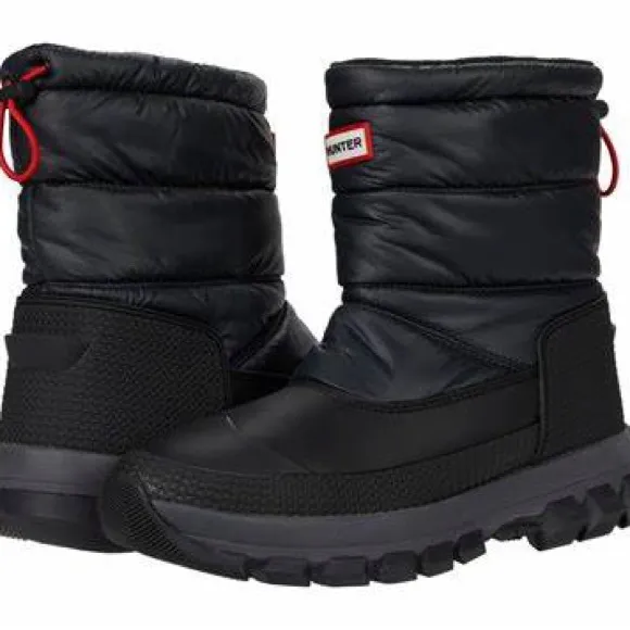 Hunter Black Winter Boots -size 10 new!