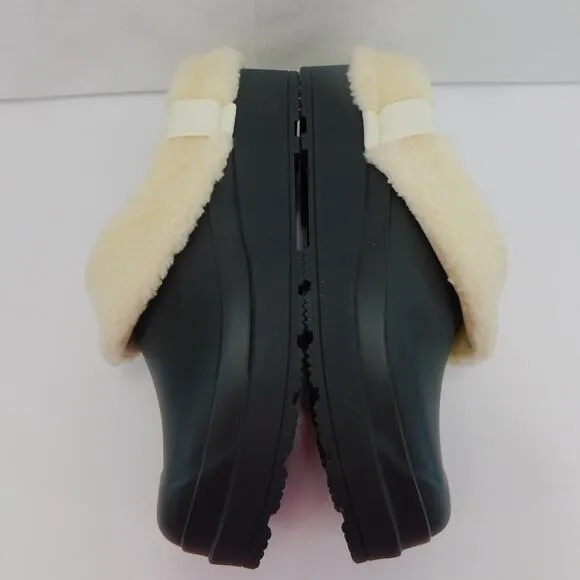 Hunter Black Women's Play Sherpa Insulated Clog Size 10 New