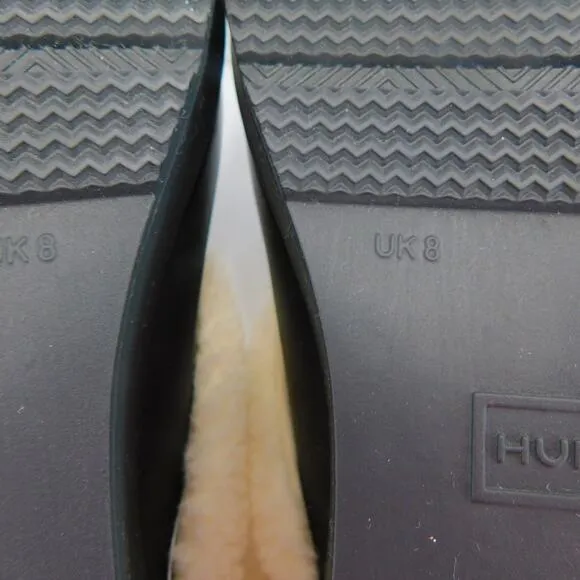 Hunter Black Women's Play Sherpa Insulated Clog Size 10 New