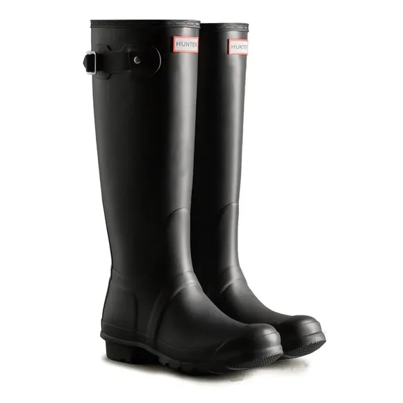 Hunter Original Black Tall Rain Boots