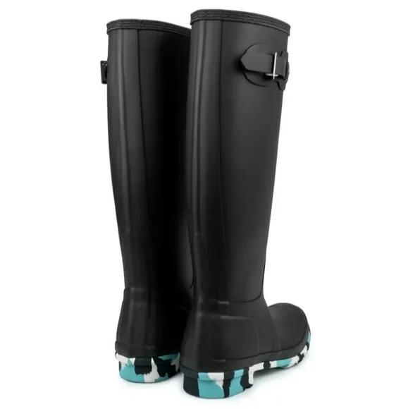 HUNTER Original Tall Color Splash Boots Women's/ 9