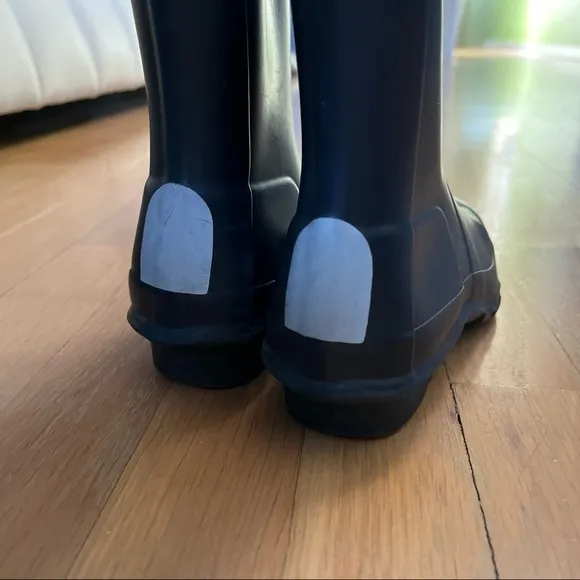 Hunter Rain Boots, Size 2- Black, kids