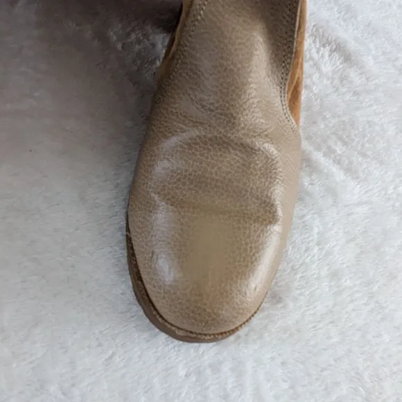 Hush Puppies Vintage 1970s Suede Sherpa Brown Boots Size 10M