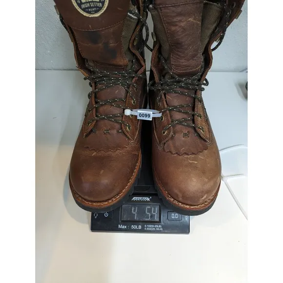 Irish Setter 882 Elk Tracker 12&quot; 600 Gram Goretex Thinsulate Leather Mens 8