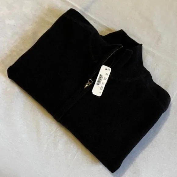 J Crew Medium Full Zip Heathered Charcoal Cardigan NWT!​​​​​​​​​​​​
