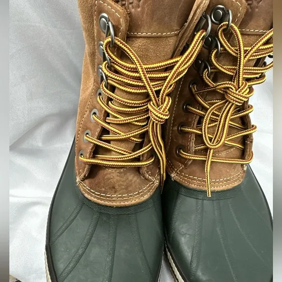 J Crew Sperry Ice Bay boots For Men Size 8.5 With Thinsulate NWOT