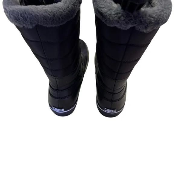 JBU by Jambu Womens Siberia Cold Weather Faux Leather Winter &amp; Snow Boots