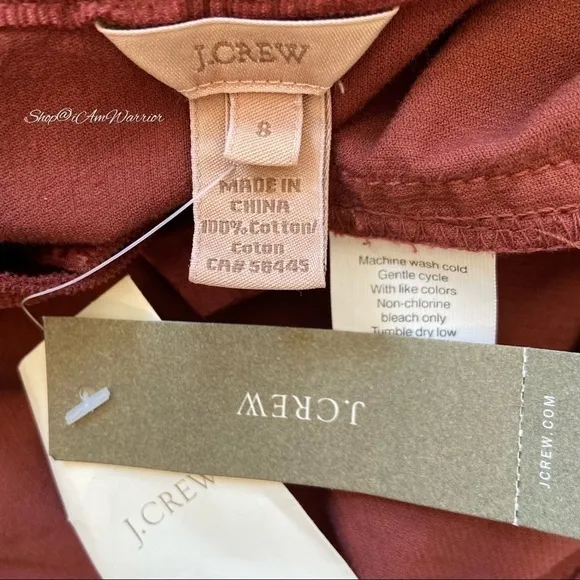 J.Crew NWT fine whale corduroy long sleeve shirt dress {FIRM} *shop@iamwarrior