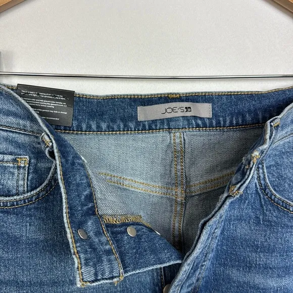 Joe’s High Rise Denim Mini Skirt Size‎ 29 Mid Blue Wash Women’s Stretch