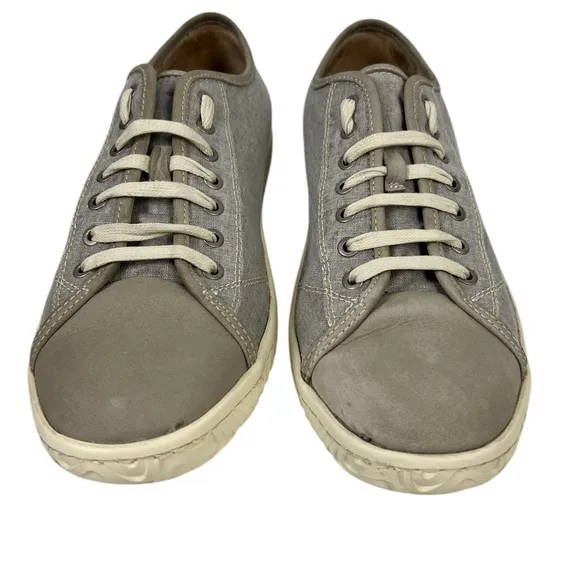 John Varvatos Collection Star Hattan H Low Sneakers F2489T1B Size US 9.5 Gray