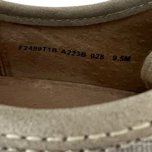 John Varvatos Collection Star Hattan H Low Sneakers F2489T1B Size US 9.5 Gray