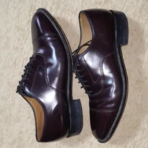 JOHNSTON &amp; MURPHY Melton Dress Oxford Cap Toe Shoes Size 8.5 D