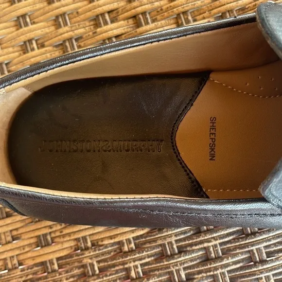 Johnston &amp; Murphy 🔥Sale🔥black sheep skin leather shoes