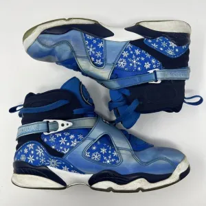 Jordan‎ 8 Retro Snow Blizzard Color Blue 305368-400 size 7Y
