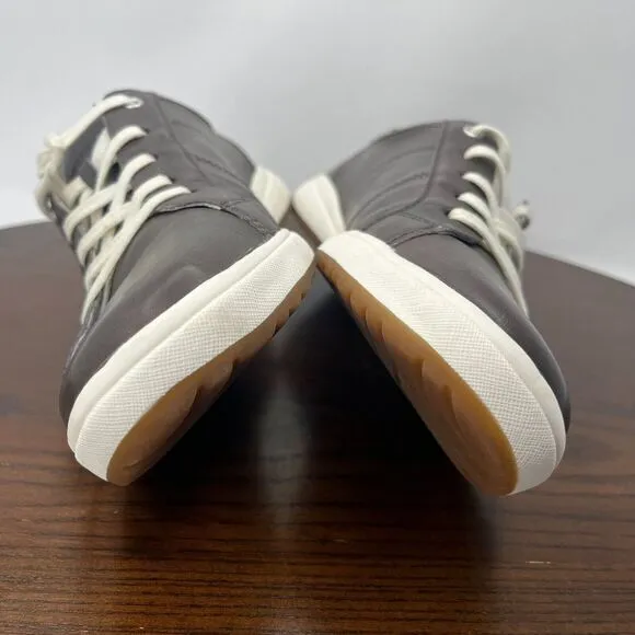 Josef Seibel Caren 01 Shoes‎ Women's 40 / 9 Gray Leather Lace Up Sneakers 67701