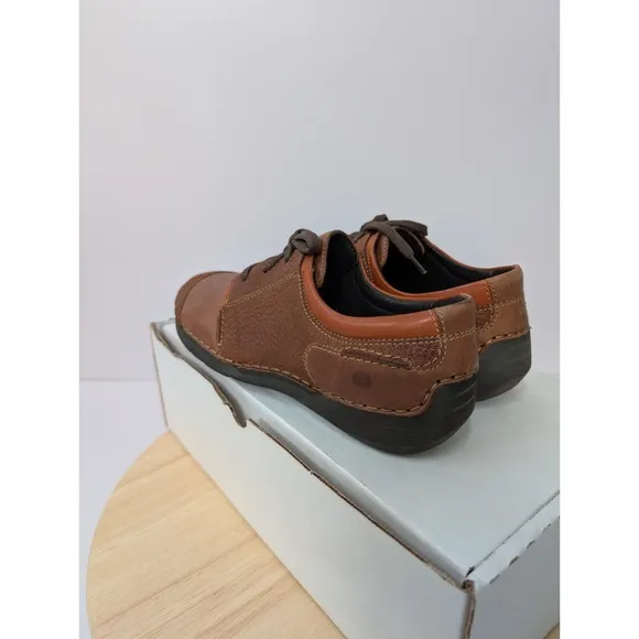 Josef Seibel Fergey 20 Sneakers Leather Brown Shoes Womens US 6-6.5 EU 37 New