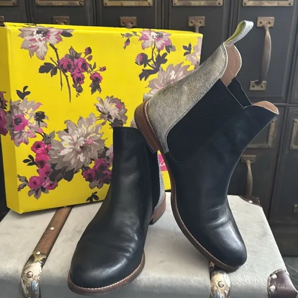Joules Real Leather Boots